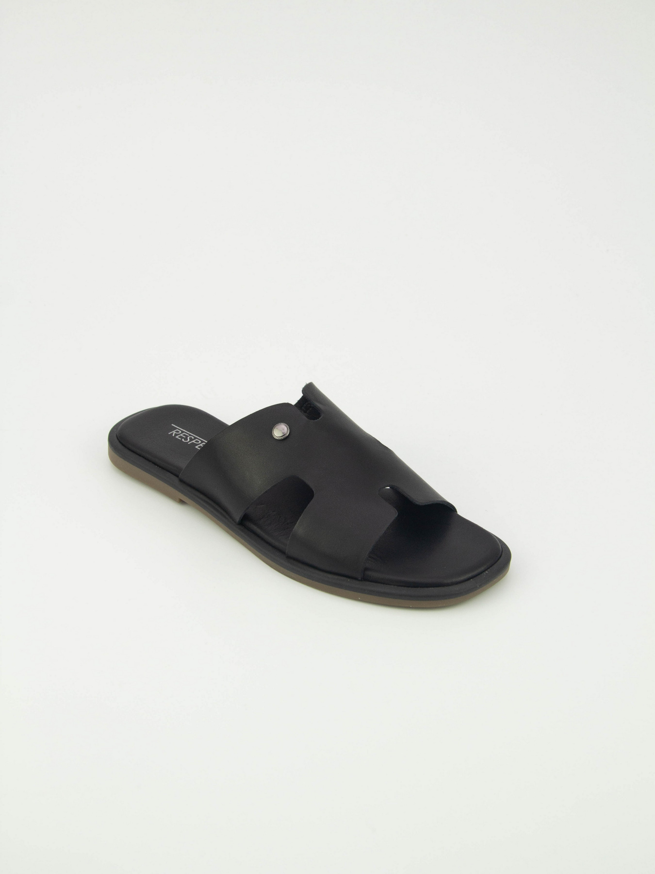 Шлепанцы Respect модель 02381__220_BLACK Фото