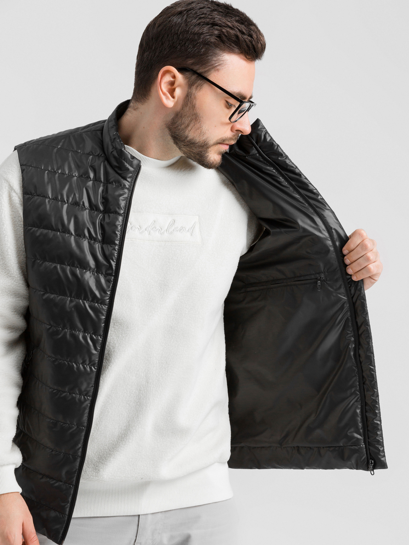 Утепленный жилет Sun's House модель B-047 Фото