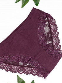 Труси ISSA Plus модель BL2-518_burgundy Фото