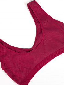 Бюстгальтер ISSA Plus модель BL2-577_burgundy Фото