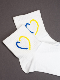 Шкарпетки ISSA Plus модель NS-251_white Фото