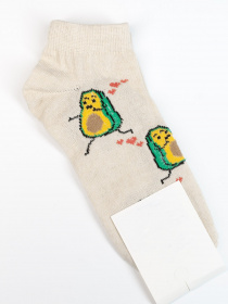 Носки ISSA Plus модель NS-260_beige Фото