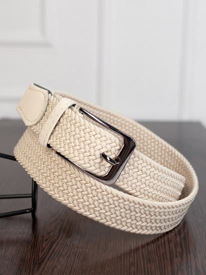 Ремінь ISSA Plus модель R1-134_beige — фото - INTERTOP