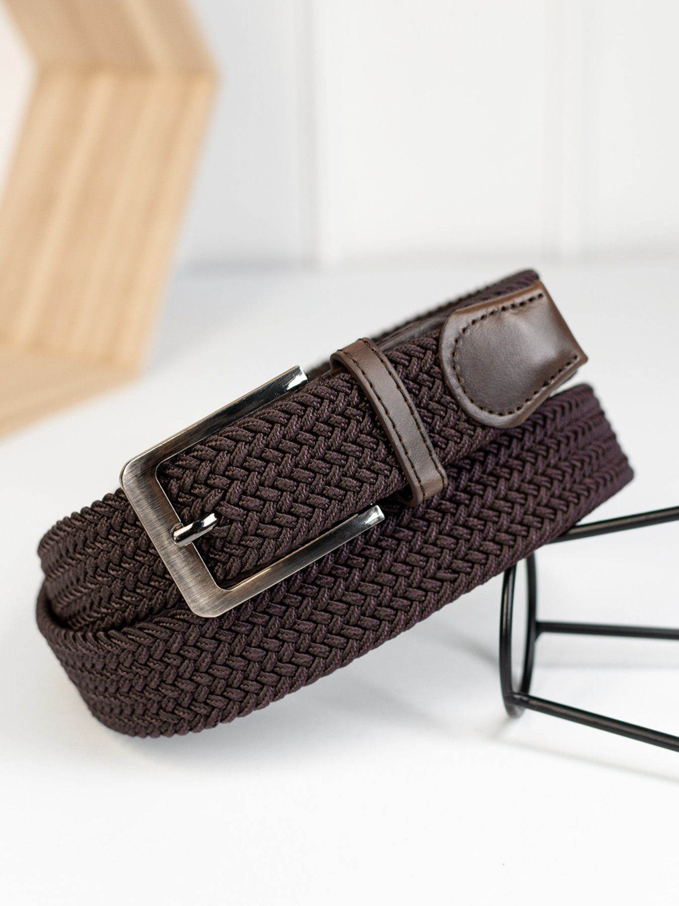 Ремень ISSA Plus модель R1-134_brown Фото