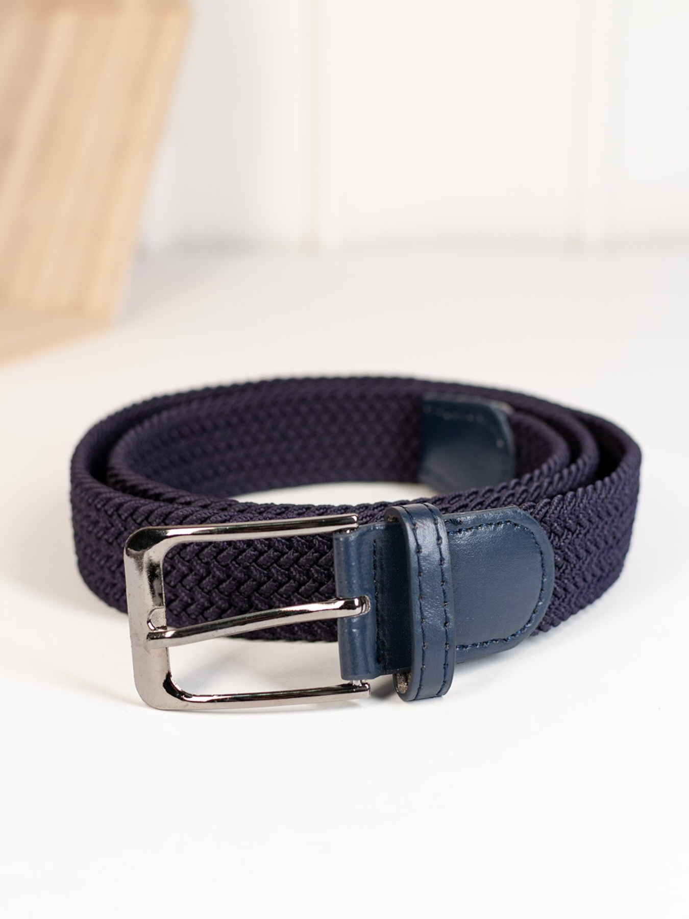 Ремень ISSA Plus модель R1-134_blue Фото