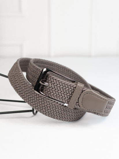 Ремень ISSA Plus модель R1-134_darkbeige — фото - INTERTOP