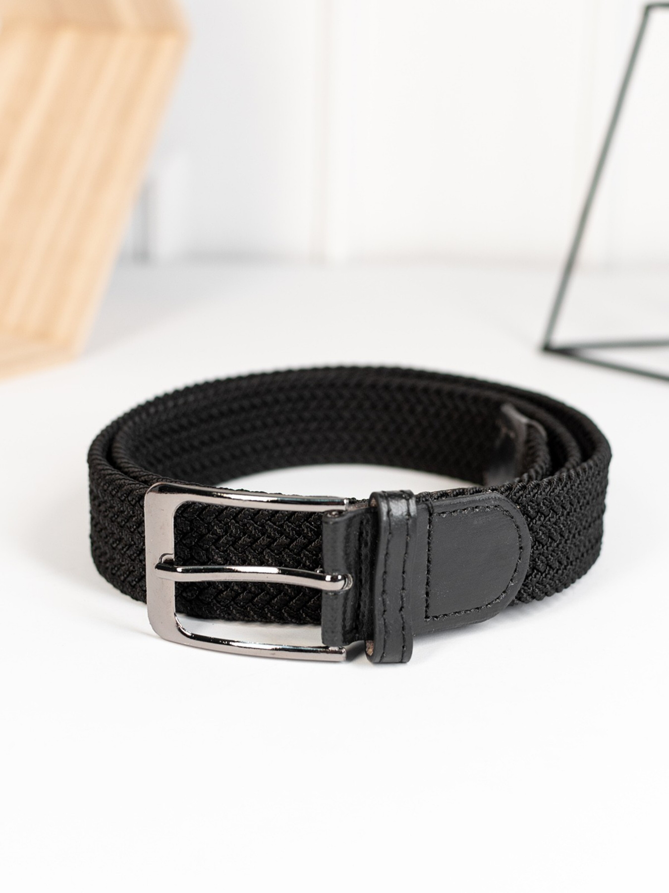 Ремень ISSA Plus модель R1-134_black Фото