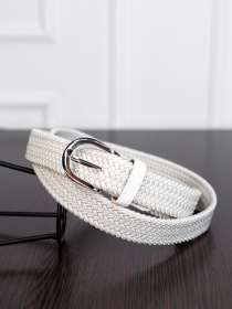 Ремень ISSA Plus модель R1-135_white Фото