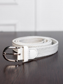 Ремень ISSA Plus модель R1-135_white Фото