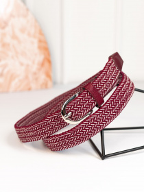 Ремінь ISSA Plus модель R1-135_burgundy Ремінь ISSA Plus модель R1-135_burgundy Фото