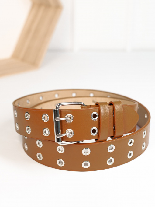 Ремень ISSA Plus модель R1-136_brown Фото