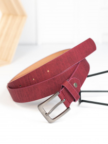 Ремінь ISSA Plus модель R1-137_burgundy Ремінь ISSA Plus модель R1-137_burgundy Фото