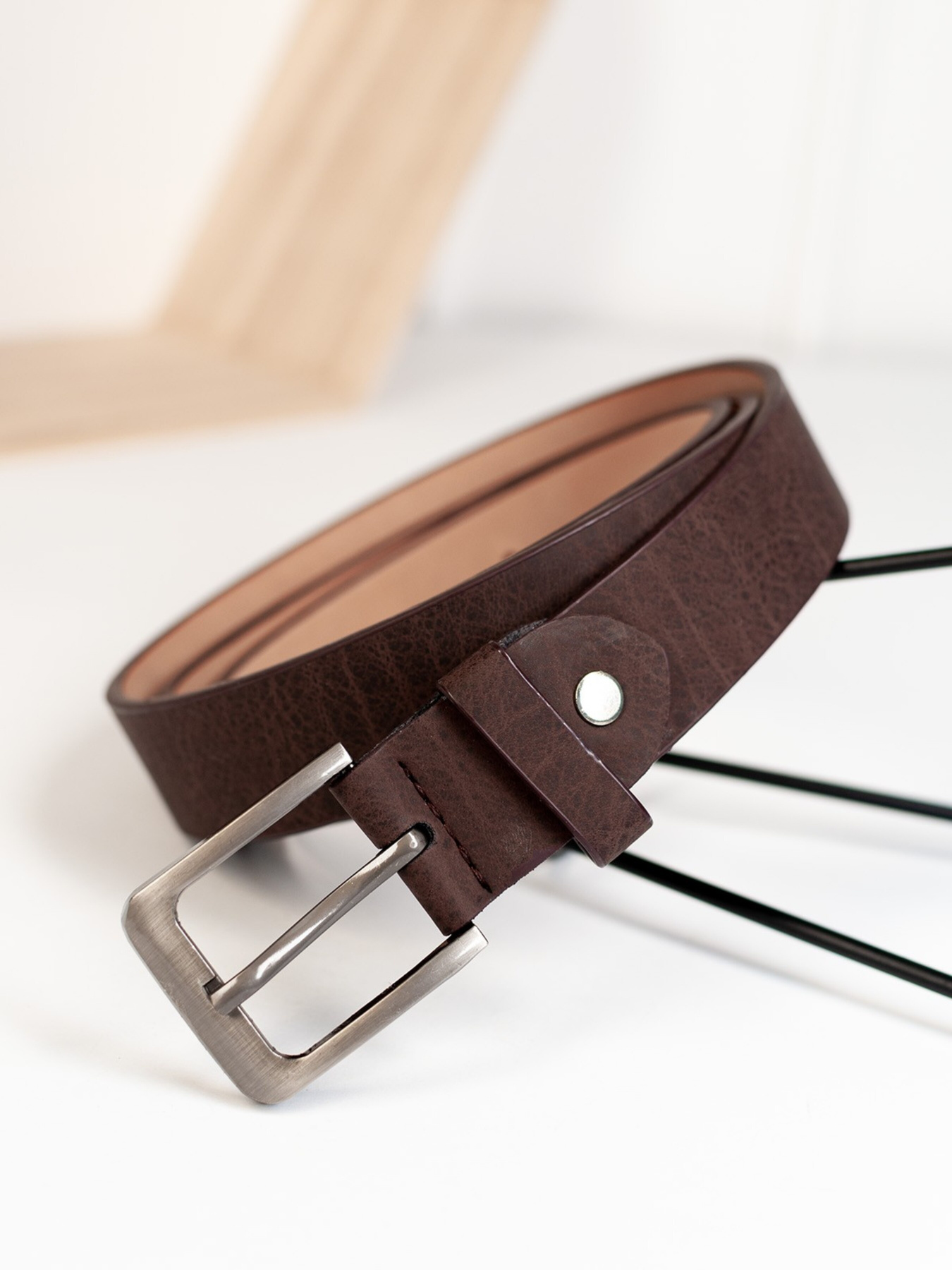 Ремень ISSA Plus модель R1-137_brown Фото