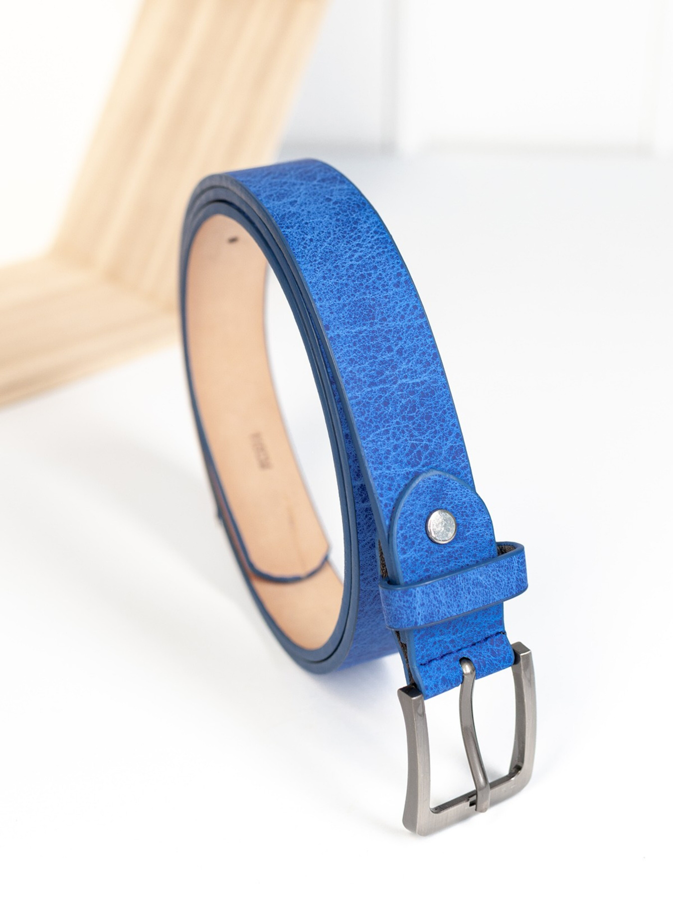 Ремень ISSA Plus модель R1-137_blue Фото