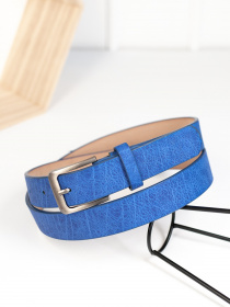 Ремень ISSA Plus модель R1-137_blue Фото