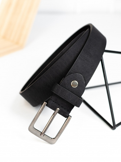 Ремень ISSA Plus модель R1-137_black — фото - INTERTOP