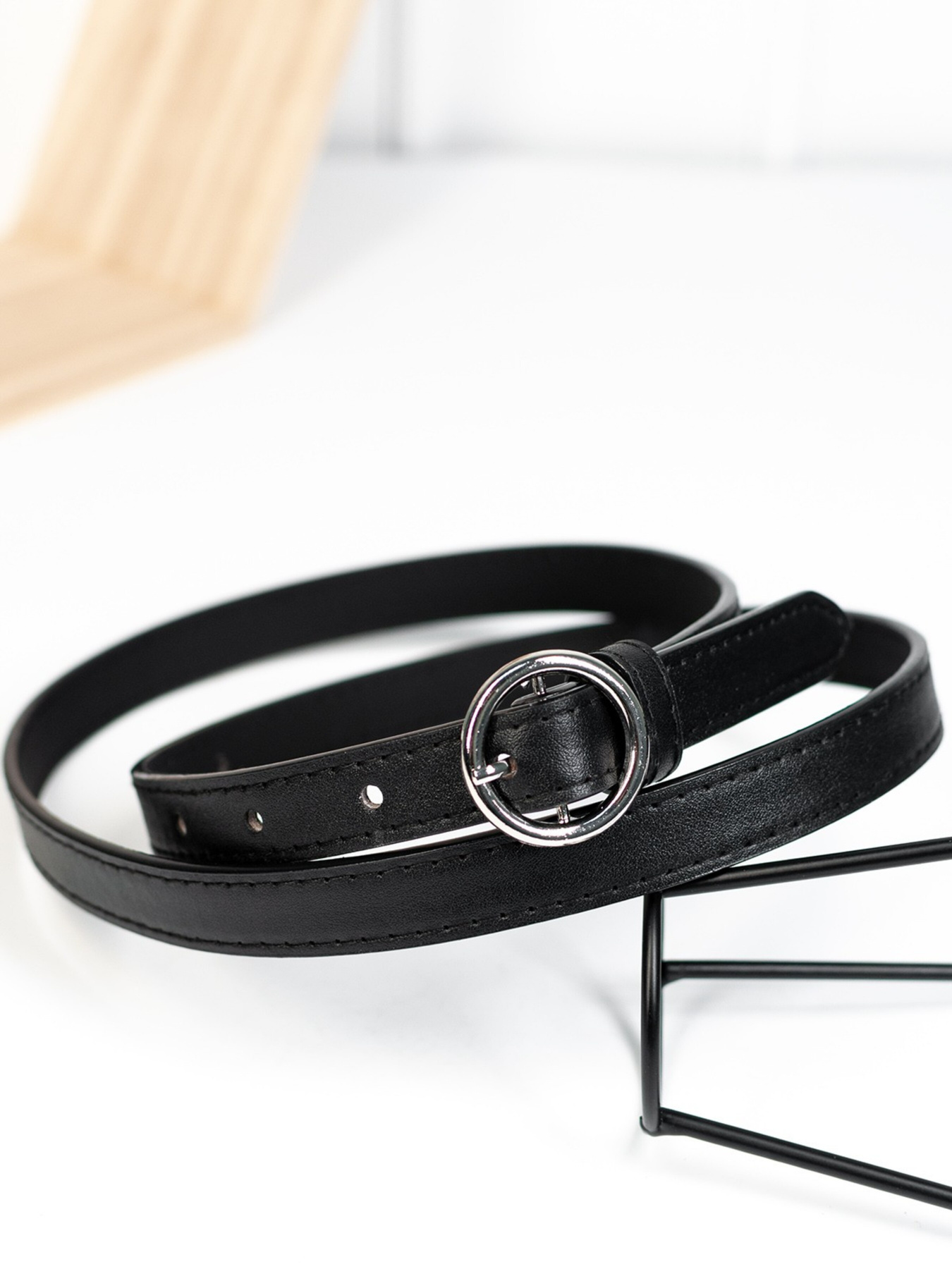 Ремень ISSA Plus модель R1-140_black Фото