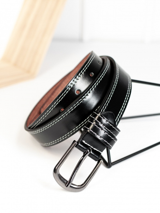 Ремень ISSA Plus модель R1-142_black Фото