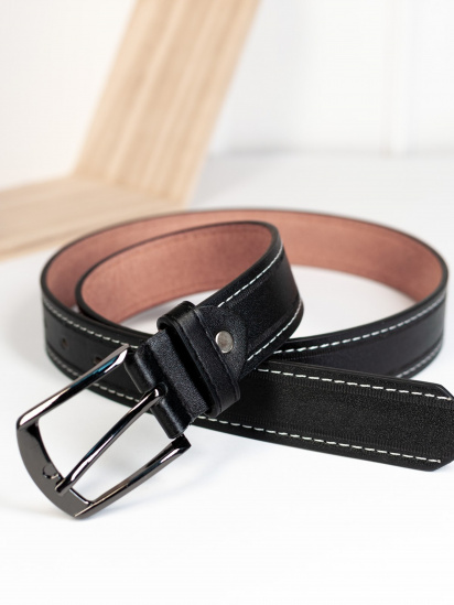 Ремінь ISSA Plus модель R1-144_black — фото - INTERTOP