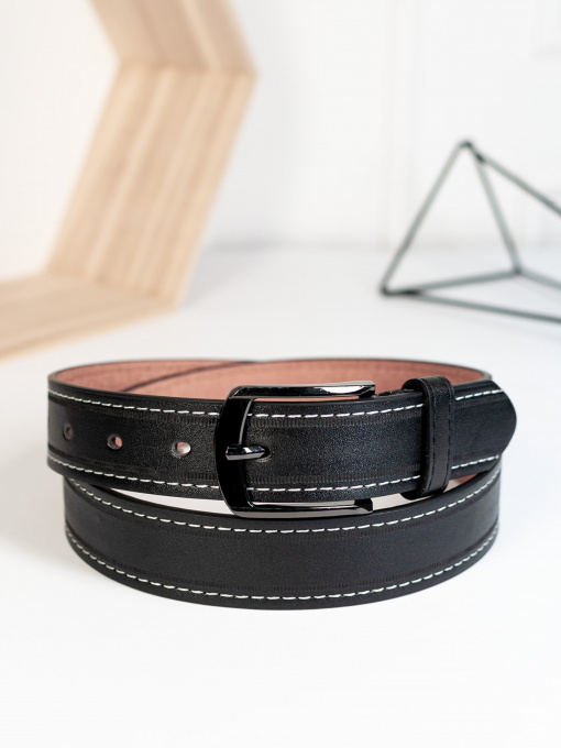 Ремень ISSA Plus модель R1-144_black Фото