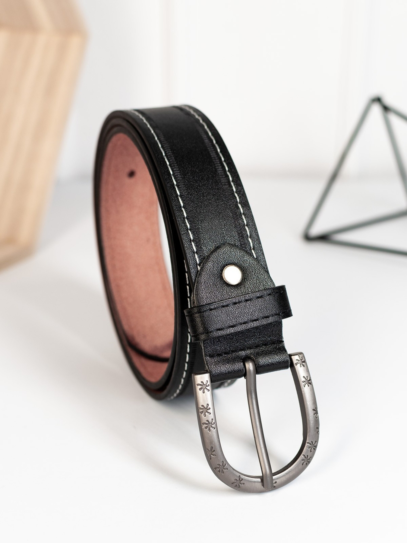 Ремень ISSA Plus модель R1-145_black Ремень ISSA Plus модель R1-145_black Фото