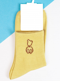 Шкарпетки ISSA Plus модель NS-261_mustard Фото