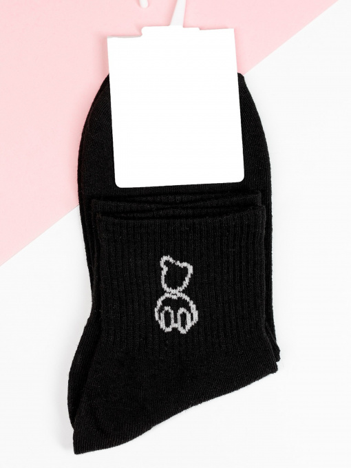 Шкарпетки ISSA Plus модель NS-261_black Фото