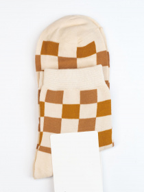 Шкарпетки ISSA Plus модель NS-279_beigebrown Фото