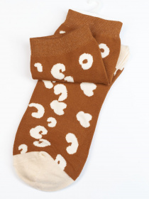 Шкарпетки ISSA Plus модель NS-279_terracotta Фото