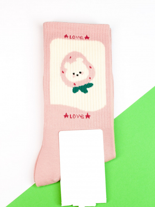 Носки ISSA Plus модель NS-287_pink Фото