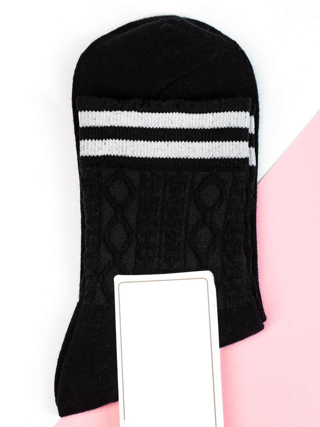 Шкарпетки ISSA Plus модель NS-288_black Фото