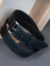 Ремень ISSA Plus модель R1-81_blue Фото