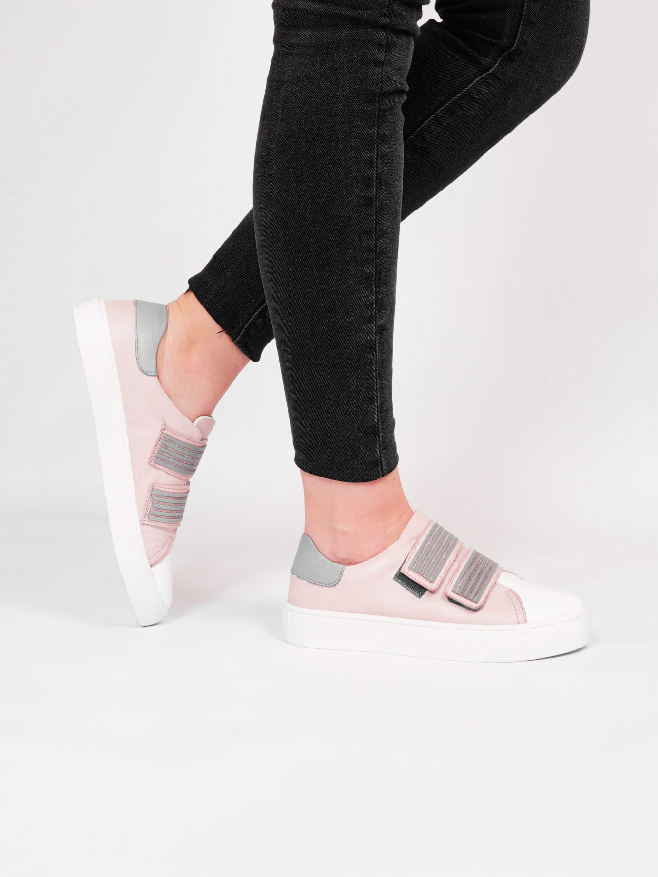 Кеди низькі Respect модель 194054_POWDER Фото