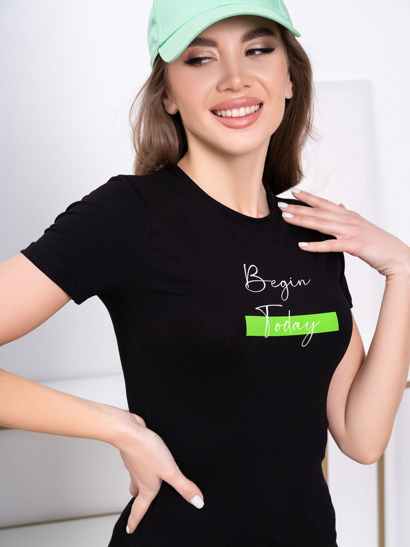 Футболка ISSA Plus модель 13778_black Фото