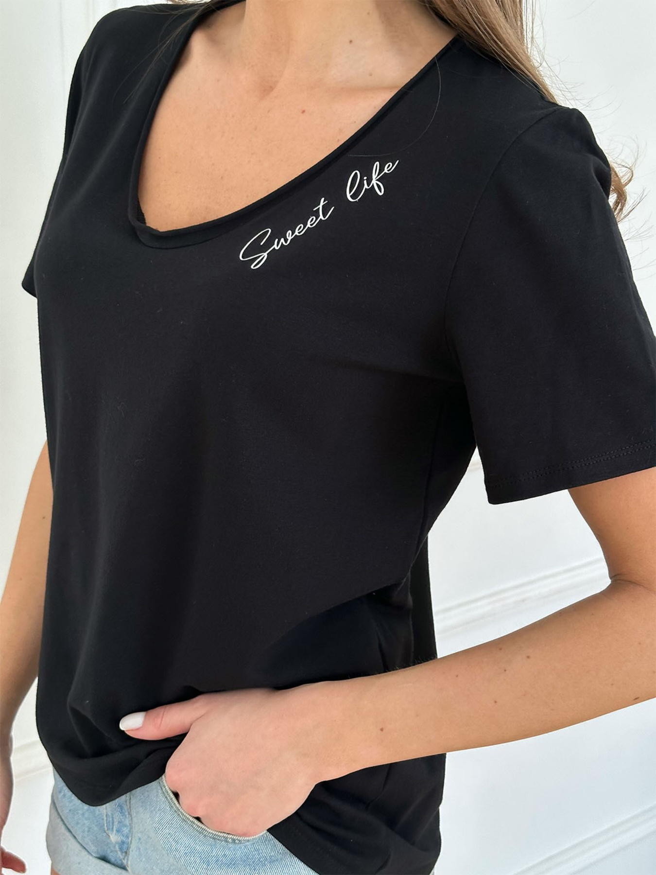 Футболка ISSA Plus модель 13780_black Фото