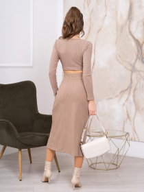 Костюм ISSA Plus модель 13794_beige Фото