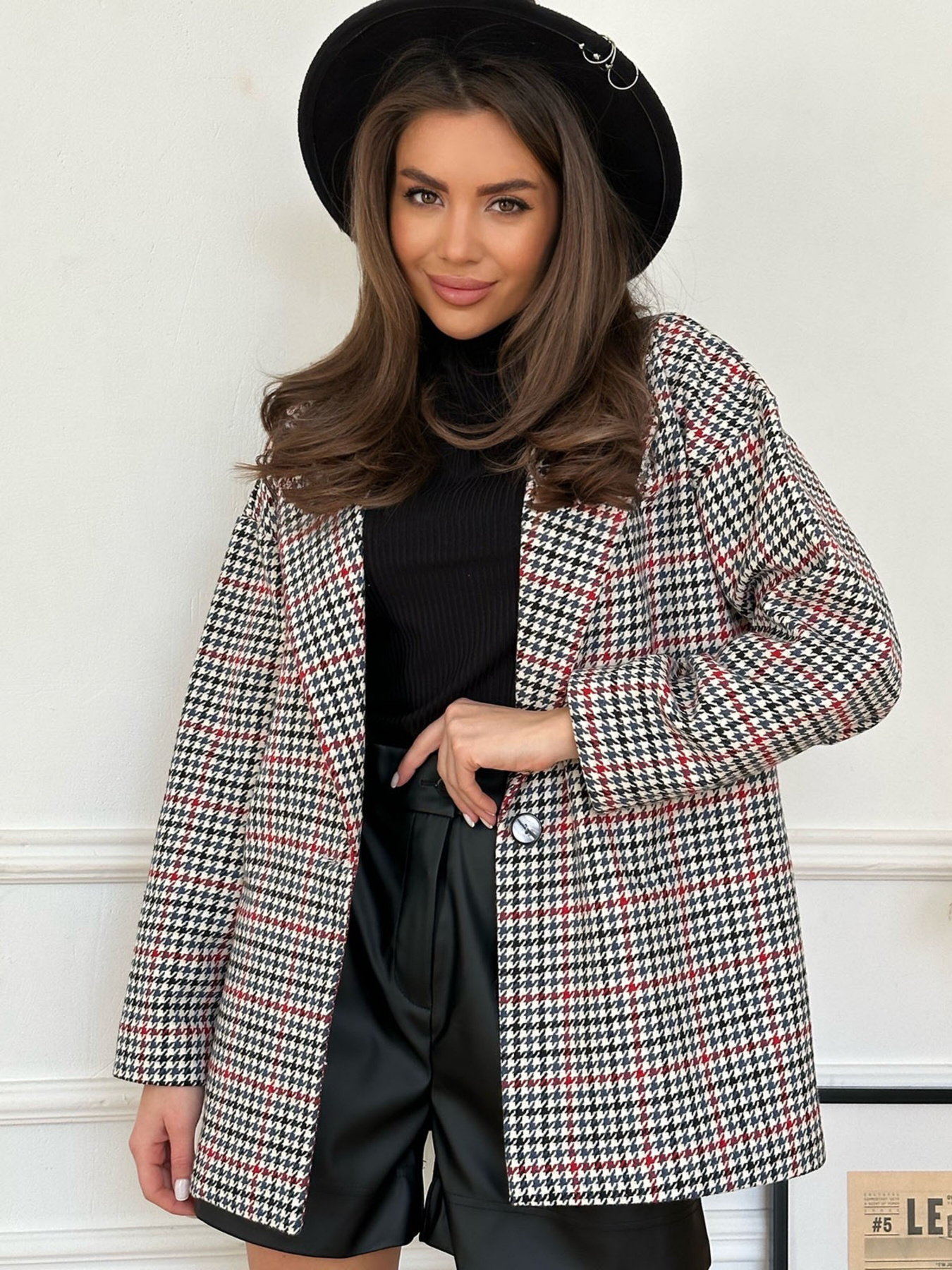 Пиджак ISSA Plus модель 13798_multicolor Фото