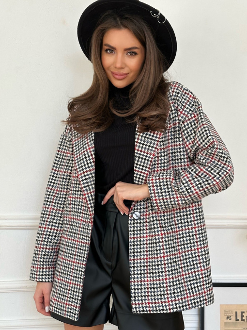 Пиджак ISSA Plus модель 13798_multicolor Фото