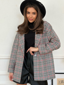 Піджак ISSA Plus модель 13798_multicolor Фото