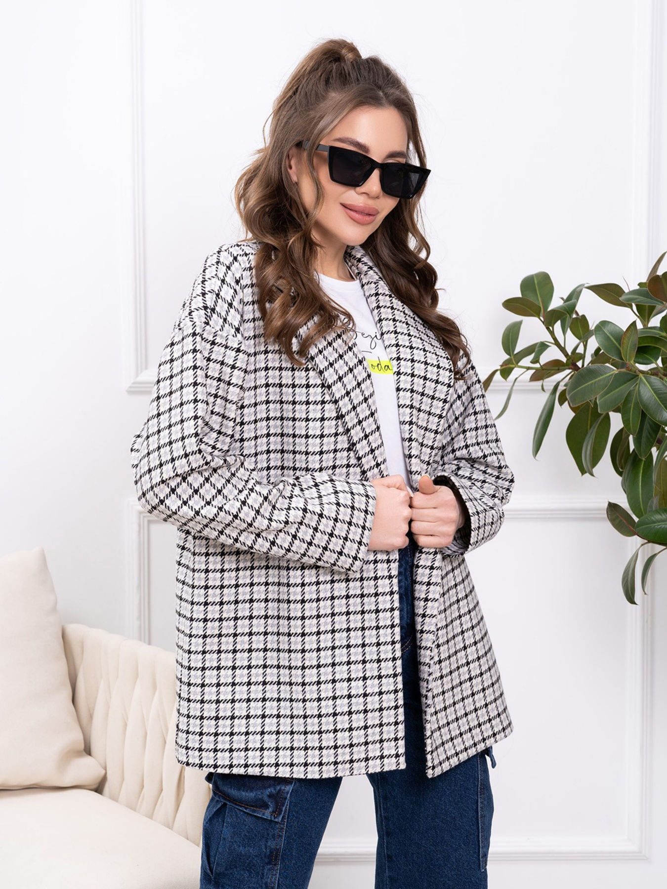 Піджак ISSA Plus модель 13800_multicolor Піджак ISSA Plus модель 13800_multicolor Фото