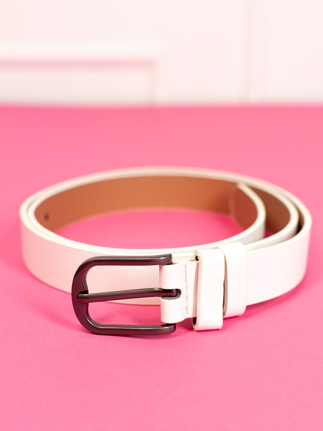 Ремень ISSA Plus модель R1-153_white Фото