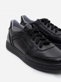 Кеди низькі ISSA Plus модель OB2-196_black Кеди низькі ISSA Plus модель OB2-196_black Фото