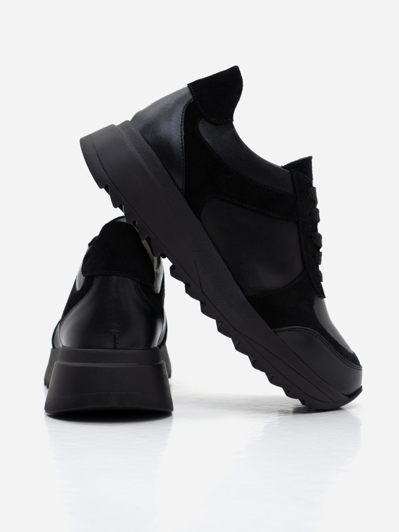 Кроссовки ISSA Plus модель OB2-207_black Фото