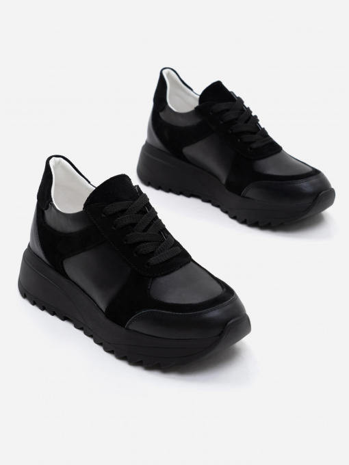 Кроссовки ISSA Plus модель OB2-207_black Фото