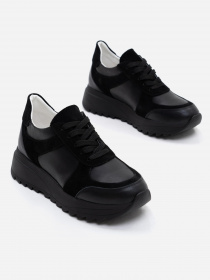 Кросівки повсякденні ISSA Plus модель OB2-207_black Фото