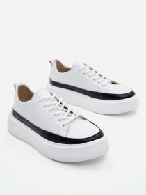 Кеды низкие ISSA Plus модель OB2-208_white Фото