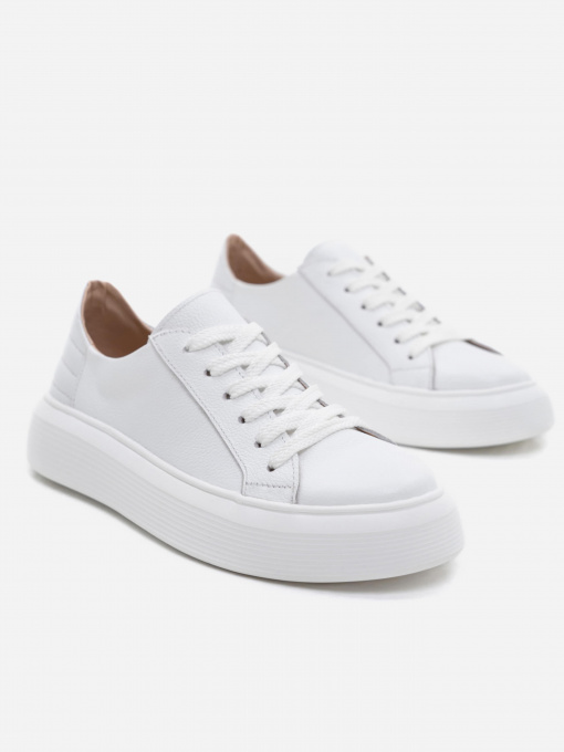 Кеды низкие ISSA Plus модель OB2-210_white Фото