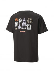 Футболка PUMA Downtown Graphic Tee Kids модель 620265 Фото