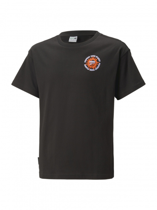 Футболка PUMA Downtown Graphic Tee Kids модель 620265 Фото