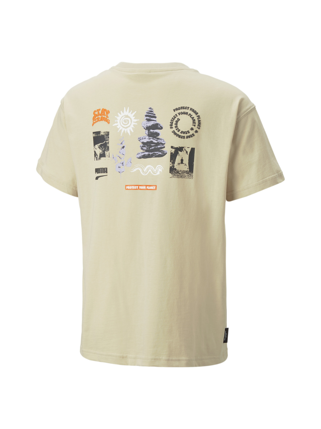 Футболка PUMA Downtown Graphic Tee Kids модель 620265 Фото